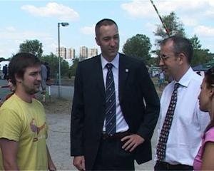 06.07.2011. - Predsednik Vlade Bojan Pajtić i gradonačelnik Igor Pavličić posetili EXIT kamp