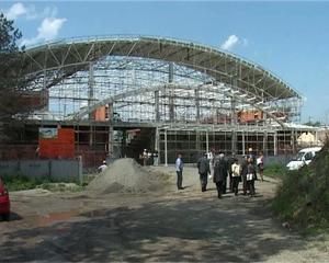 04.05.2012. - Obilazak radova na izgradnji sportske hale i busotine termalne vode u Senti