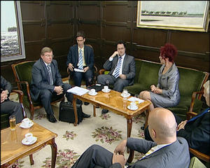 13.05.2012. -  Delegacija iz Belarusije u Vladi AP Vojvodine