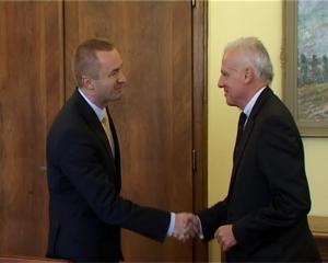 14.11.2012. - Dr Bojan Pajtić primio ambasadora Savezne Republike Nemačke u Srbiji Vilhema Hajnca