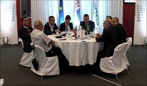 28.07.2016. - Sastanak predsednika Mirovića sa članovima i partnerima NALED-a