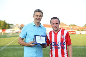 27.07.2016. -  Vladimir Batez posetio fudbalsku utakmicu u Čurugu