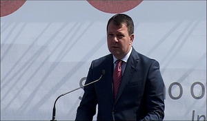 02.09.2016. - Predsednik Mirović na otvaranju fabrike 