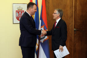 02.11.2016. - Predsednik Mirović primio ambasadora Kraljevine Belgije