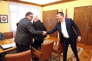 09.11.2016. - Sastanak predsednika Mirovića sa direktorom Javnog preduzeća 