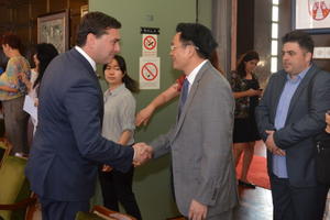 17.07.2017. - Đoković i Radojević primili delegaciju kineske Pokrajine Guangdong