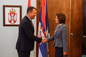 14.11.2017 - Predsednik Mirović primio ambasadorku Republike Makedonije
