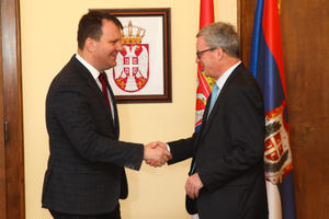 27.11.2017. - Predsednik Mirović primio ambasadora Austrije