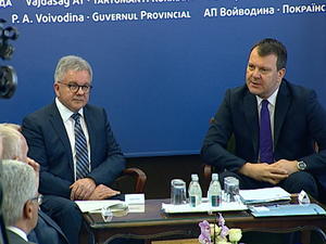 15.03.2018. - Sastanak predsednika Mirovića i ministra u Vladi Baden Virtemberga Gvida Volfa