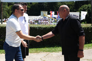 20.07.2018. - Predsednik Mirović obišao učesnike regionalnog sportsko - rekreativnog kampa na Letenki