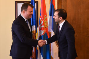 12.12.2018. - Predsednik Mirović primio pomoćnika ministra za promociju izvoza Ministarstva spoljnih poslova i trgovine Mađarske