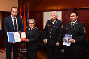 18.12.2018. - Vuk Radojević primio delegaciju Vatrogasnog saveza Vojvodine