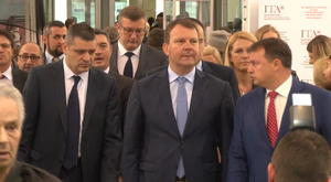 16.05.2019. - Predsednik Mirović i sekretar Radojević obišli Poljoprivredni sajam u Novom Sadu Sajam