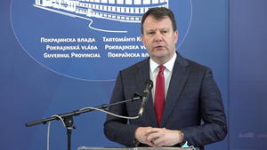12.04.2021. - Predsednik Mirović o infrastrukturnim projektima u AP Vojvodini