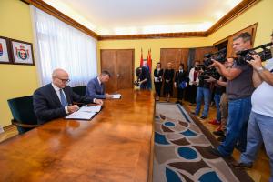 05.09.2022. - Potpisani ugovori za povećanje bezbednosti saobraćaja u Novom Sadu