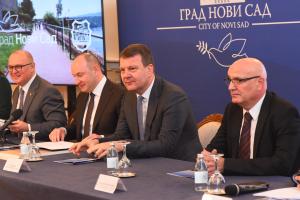 10.01.2023. - Prezentacija projekta izgradnje tri nova mosta u Novom Sadu