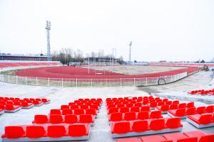 02.03.2023. - Predsednik Mirović obišao radove na rekonstrukciji Gradskog stadiona Zrenjanin