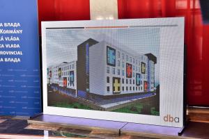 02.11.2023. -  Predstavljanje projekta izgradnje novog kompleksa Dečje bolnice u Novom Sadu