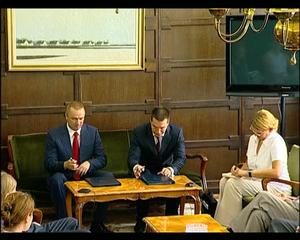 17.07.2009. - Pajtić i Kravčenko potpisuju Sporazum o strateškoj saradnji IVV-a i NIS-a