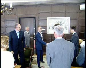 13.07.2010. - Nemi kadrovi sa sastanka predsednika Pajtića sa delegacijom kompanije 