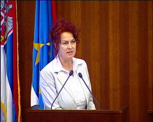 23.06.2011. - Izlaganje Ane Tomanove Makanove na javnoj raspravi o Nacrtu strategije razvoja sistema javnog informisanja