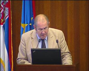 29.06.2011. - Izlaganje Ištvana Pastora na javnoj raspravi o budućnosti železničkog saobraćaja u AP Vojvodini