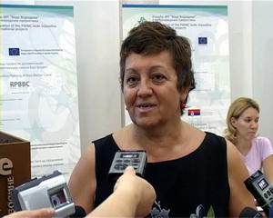 16.08.2011. - Dušanka D. Sremački povodom izrade Pilot projekta 