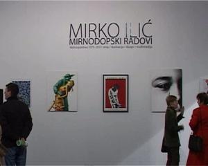25.10.2011. - Milorad Đurić otvorio izložbu radova ilustratora i dizajnera Mirka Ilića