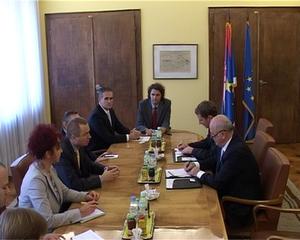 22.11.2011. - Predsednik Vlade APV Bojan Pajtić primio ambasadora Slovačke Jana Varša