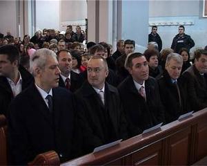 24.12.2011. - Boris Tadić i Bojan Pajtić na božićnom bogolsuženju u Slovačkoj evangelističkoj crkvi