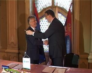 18.04.2012. - Potpisivanje ugovora o izgradnji postrojenja za prečišćvanje pijaće vode