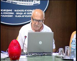 12.09.2012. - Nemi kadrovi sa sednice Vlade AP Vojvodine