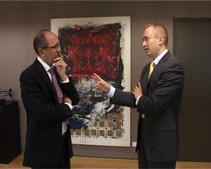 09.10.2012. - Sastanak predsednika Vlade APV Bojana Pajtića sa potpredsednikom Vlade Kraljevine Belgije Johanom Vande Lanoteom