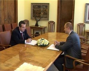 13.10.2012. - Sastanak predsednika Vlade APV dr Bojana Pajtića premijera Srbije Ivice Dačića