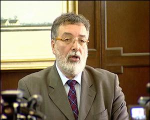 19.11.2012. - Slaviša Grujić povodom sastanka sa ministrom kulture i informisanja Bratislavom Petkovićem