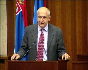 05.12.2012. - Prof. dr Dragoslav  Petrović povodom dodele ''Nagrade za životno delo'' univerzitetskim nastavnicima i naučnicima