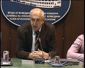 17.01.2013. - Prof. dr Dragoslav Petrović povodom sastanka sa predstavnicima Studentskog parlamenta UNS