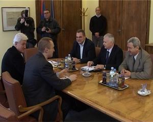 27.02.2013. - Organizatori Radničke olimpijade kod dr Bojana Pajtića