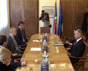 06.03.2013. - Sastanak predsednika Vlade APV Bojana Pajtića i ambasadora Izraela Josefa Levija