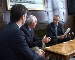 16.07.2013. - Sastanak predsednika Vlade APV Bojana Pajtića i predstavnika Svetske asocijacije za biomasu Hajnca Kopeca