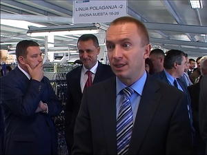 18.09.2013. - Dr Bojan Pajtić povodom otvaranja novog proizvodnog pogona kompanije 