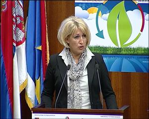 24.09.2013. - Izlaganje Nataše Pavićević Bajić na VII Međunarodnom forumu 