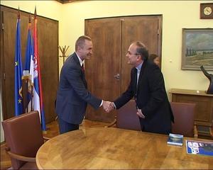 01.10.2013. - Predsednika Pajtića primio predsednika Nacionalnog saveta Rusina Slavka Raca i apostolskog egzarha Đuru Džudzara