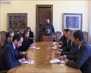 06.11.2013. - Sastanak predsednika Pajtića sa ambasadorom Republike Italije