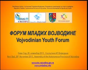 26.11.2013. - Forum mladih Vojvodine