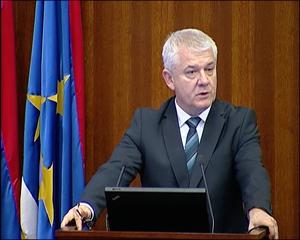 06.01.2014. - Izlaganje Miroslava Vasina na konferenciji posvećenoj razvoju luka na Dunavu