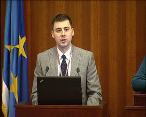 25.03.2014. - Izlaganje Andora Delija na konferenciji AER 