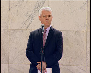 16.04.2014. - Miroslav Vasin na otvaranju izložbe 