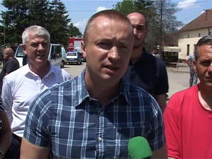 26.05.2014. - Dr Bojan Pajtić o situaciji na poplavljenim područjima u AP Vojvodini