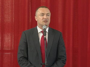 02.06.2014. - Obraćanje predsednika Pajtića učesnicima u odbrani od poplava